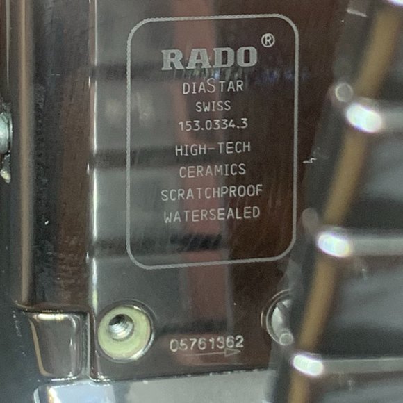 Rado Titanium Watch